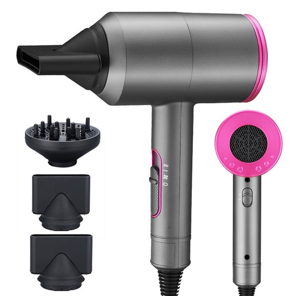 Secador de Cabello Profesional 1400W Dual Voltaje - 3 Temperaturas y 2 Velocidades