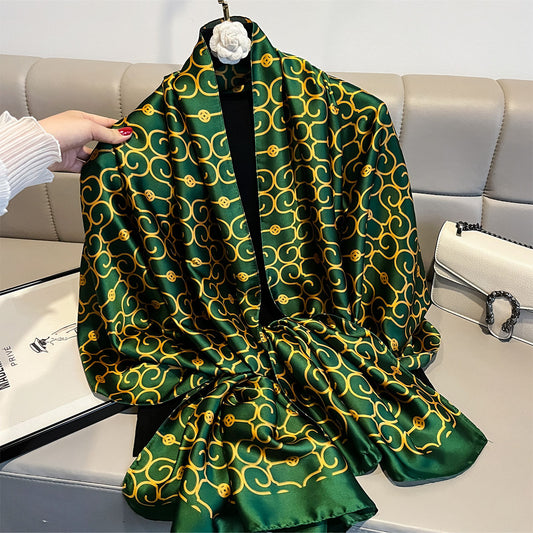 Chal Verde Versátil y Elegante - Image 2