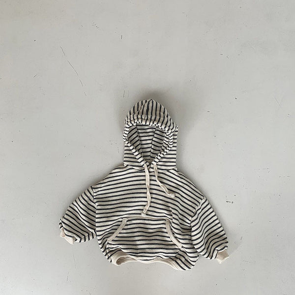 Sudadera Infantil a Rayas Suelta y Cómoda - Image 6