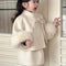 Capa Uniforme de Lana para Niñas