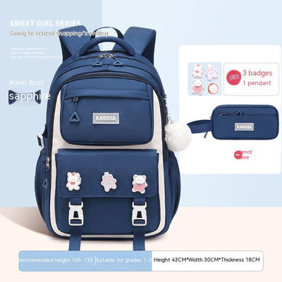 Mochila Escolar Impermeable para Niñas - Gran Capacidad y Resistente - Image 13