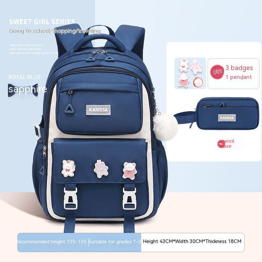 Mochila Escolar Impermeable para Niñas - Gran Capacidad y Resistente - Image 13