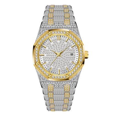 Reloj Hip Hop Starry Liu Ding con Diamantes Incrustados - Image 4