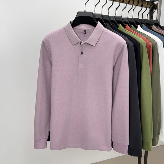 Camisa Polo Ejecutiva Manga Larga con Solapa - Image 26