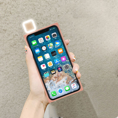 Funda Móvil con Anillo y Luz LED para Selfies - Image 3