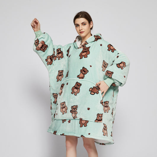 Sudadera Polar Doble Capa con Capucha para Mujer - Comodidad Máxima - Image 7