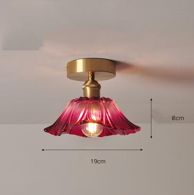 Lámpara Colgante Retro de Cristal con Detalles en Latón - Estilo Nórdico - Image 21