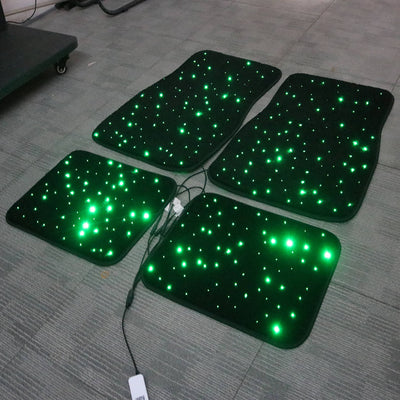 Tapete Luminoso para Auto con Diseño de Flores de Aliento de Bebé