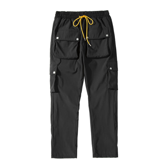 Pantalones Casuales Hip Hop para Hombre con Puños Ajustables
