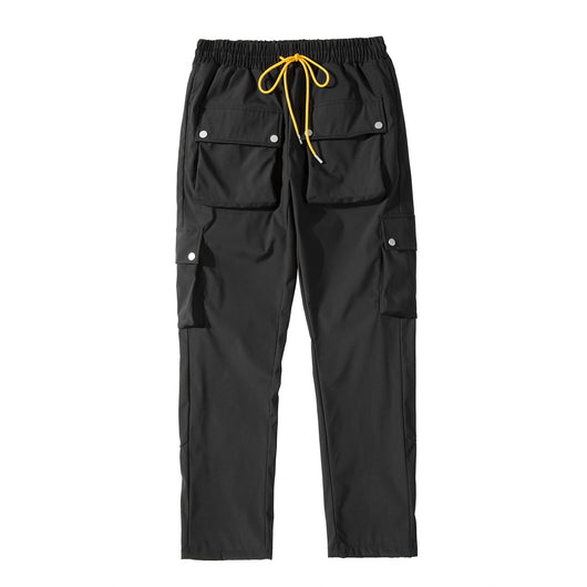 Pantalones Casuales Hip Hop para Hombre con Puños Ajustables