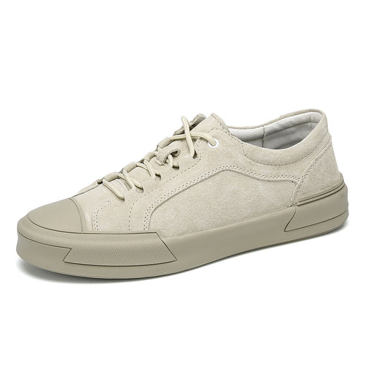 Zapatos Casuales Retro de Cuero Frosted para Hombre - Estilo Urbano Clásico - Image 4