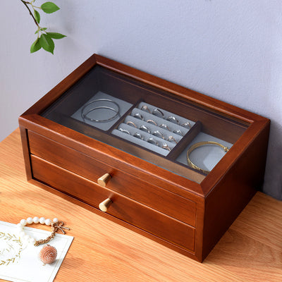 Caja Organizadora de Madera para Joyas y Maquillaje - Image 7