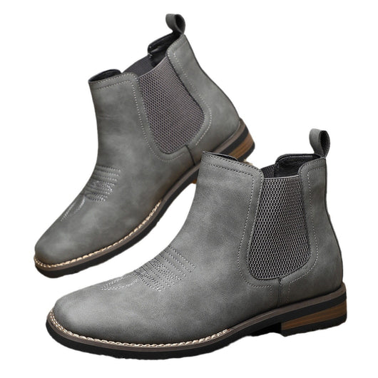 Botas Martin Casuales Estilo Británico para Hombre - Otoño e Invierno - Image 5