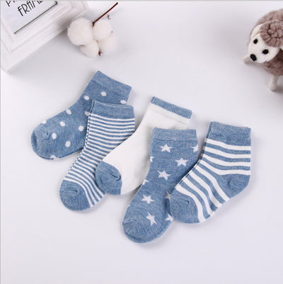 Calcetines Infantiles de Algodón 100% Estilo Coreano - Comodidad Total para Bebés - Image 7