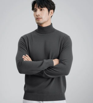 Suéter Cuello Alto Térmico para Hombre - Base Layer Abrigada para Otoño e Invierno - Image 7