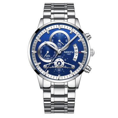 Reloj de Pulsera para Hombre con Correa de Acero Sólido - Image 4
