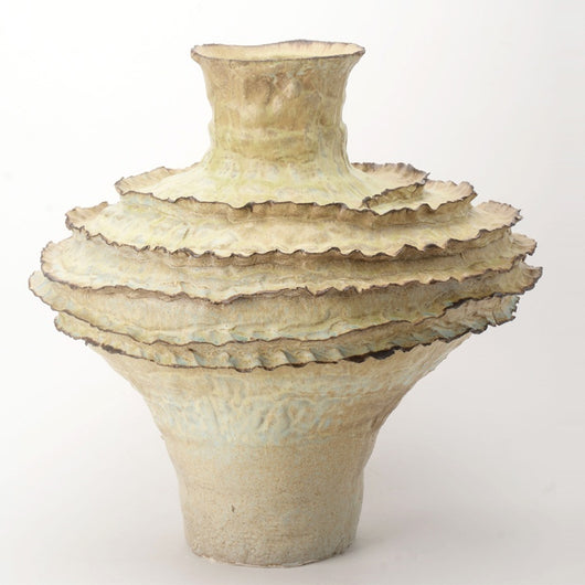 Florero de Cerámica Vintage Wabi-Sabi con Diseño Artesanal Texturizado - Image 45