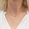 Collar de Acero Inoxidable Multicapas