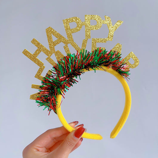 Diadema de Cumpleaños - Accesorio Fotográfico para Fiestas Navideñas - Image 10