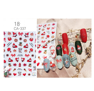 Stickers de Uñas Navideños - Image 13