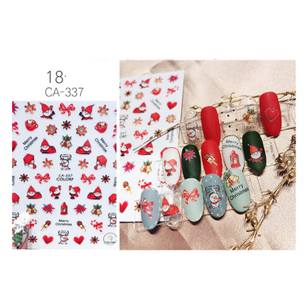 Stickers de Uñas Navideños - Image 13