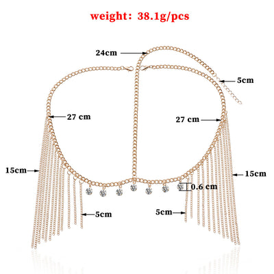 Cadena de Cabello con Borla Larga para Mujer - Image 6