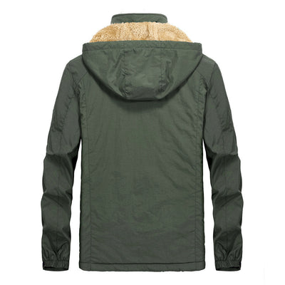 Chaqueta Acolchada con Capucha Térmica para Hombre Talla Grande - Image 2