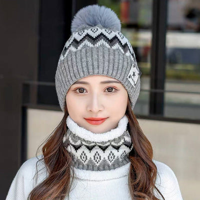 Conjunto Gorro y Bufanda Polar Protección para Oídos - Image 7