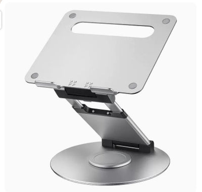 Soporte Ajustable para Laptop de Aluminio con Rotación 360° - Image 8