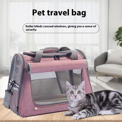 Bolsa Transportadora para Gatos Transpirable de Gran Capacidad
