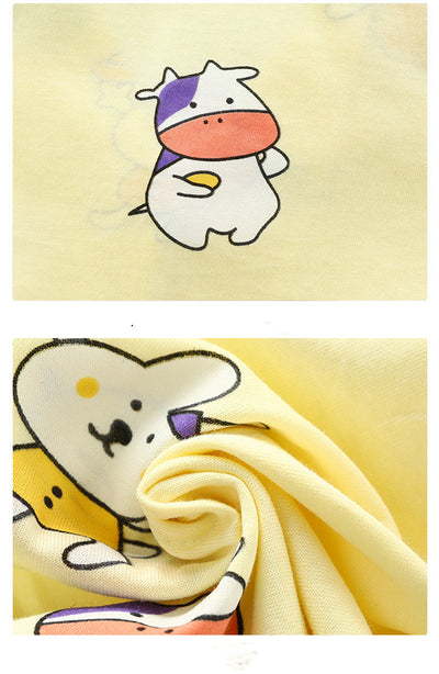 Pijama Infantil Estilo Coreano de Algodón con Cuello - Image 18