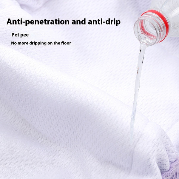 Pantalones Sanitarios Lavables para Perras - Protección Menstrual Cómoda