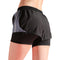 Shorts con Costura de Malla