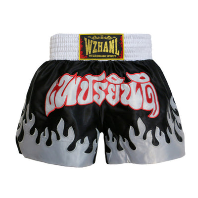 Pantalones Cortos de Muay Thai Wudaolong - Ropa de Boxeo y MMA Profesional - Image 9