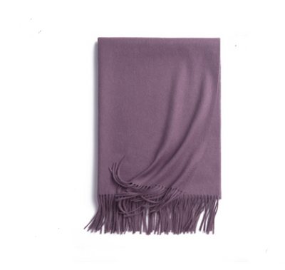 Bufanda Gruesa Unisex de Color Sólido - Chal Versátil para Otoño e Invierno - Image 29