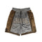 Shorts de Terciopelo con Detalles Bordados