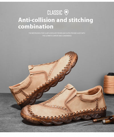 Zapatos Casuales Slip-on de Cuero Reforzado Premium - Image 30
