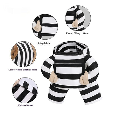 Disfraz de Halloween para Perros con Rayas Divertidas - Image 7