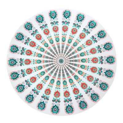Tapiz Mandala Redondo - Pañuelo Decorativo Versátil - Image 6