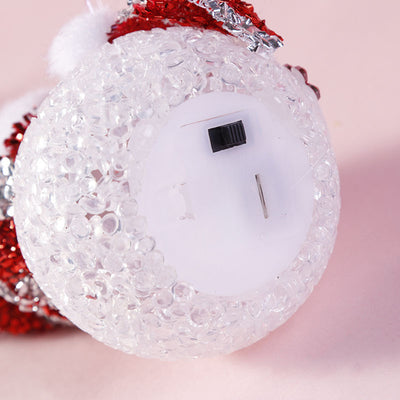 Muñeco de Nieve Navideño Luminoso con Partículas LED Multicolor - Image 18