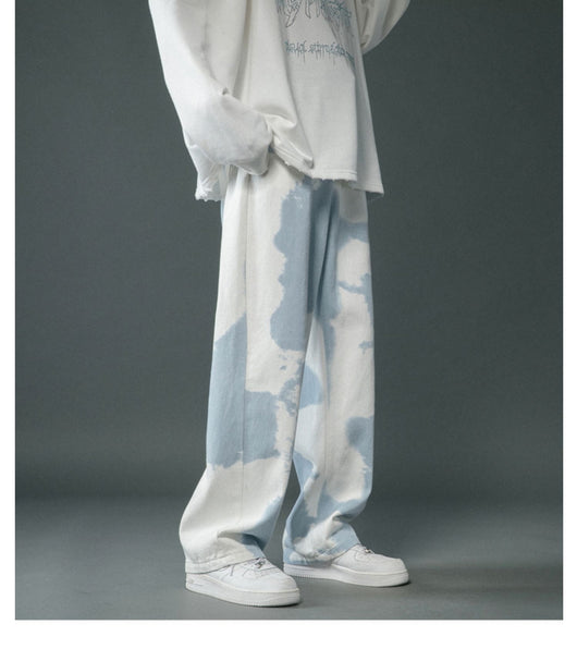 Pantalones Vaqueros Tie Dye Rectos para Niños - Image 11