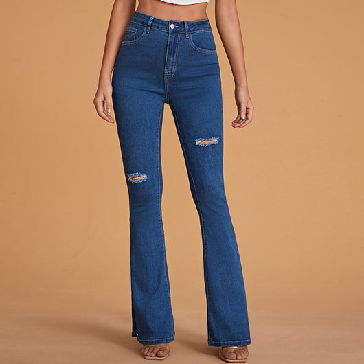 Jeans Talle Alto Slim Cintura Microajustada Mujer - Image 2