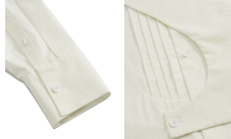 Camisa Blanca Suelta Deconstructuida Diseño Moderno - Image 8