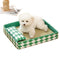 Cama para Gatos de Rattan de Quatro Estações - Ninho Lavável para Animais de Estimação