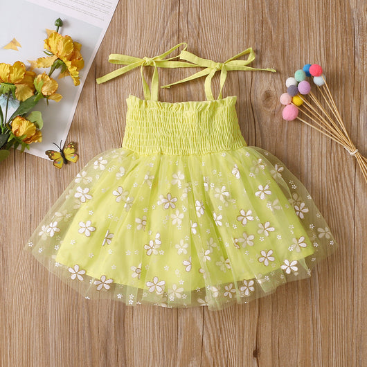 Falda de Tirantes Mesh de 4 Colores para Niñas - Image 12