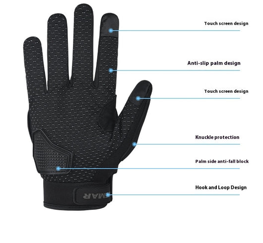 Guantes de Motociclista Anti-caída con Agarre Antideslizante - Image 9