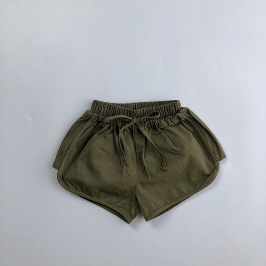 Shorts Casuales Infantiles con Cinturón Liso - Image 11