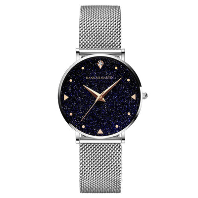 Reloj de Cuarzo Impermeable para Mujer con Diseño Estrellado Minimalista - Image 4