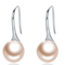 Korean Temperament All-match Female Pearl Earrings Yellow
