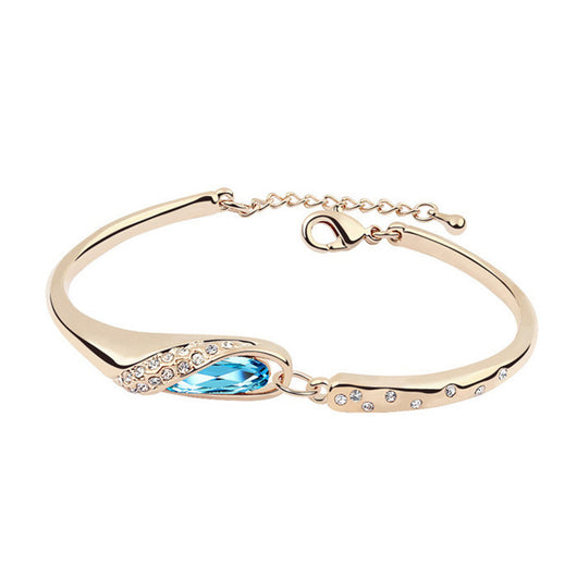 Pulsera de Cristal Zapato Shijia - Joyería de Moda Elegante - Image 5